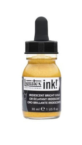 Liquitex Acrylic Inks - Iridescent Bright Gold 234 30ml