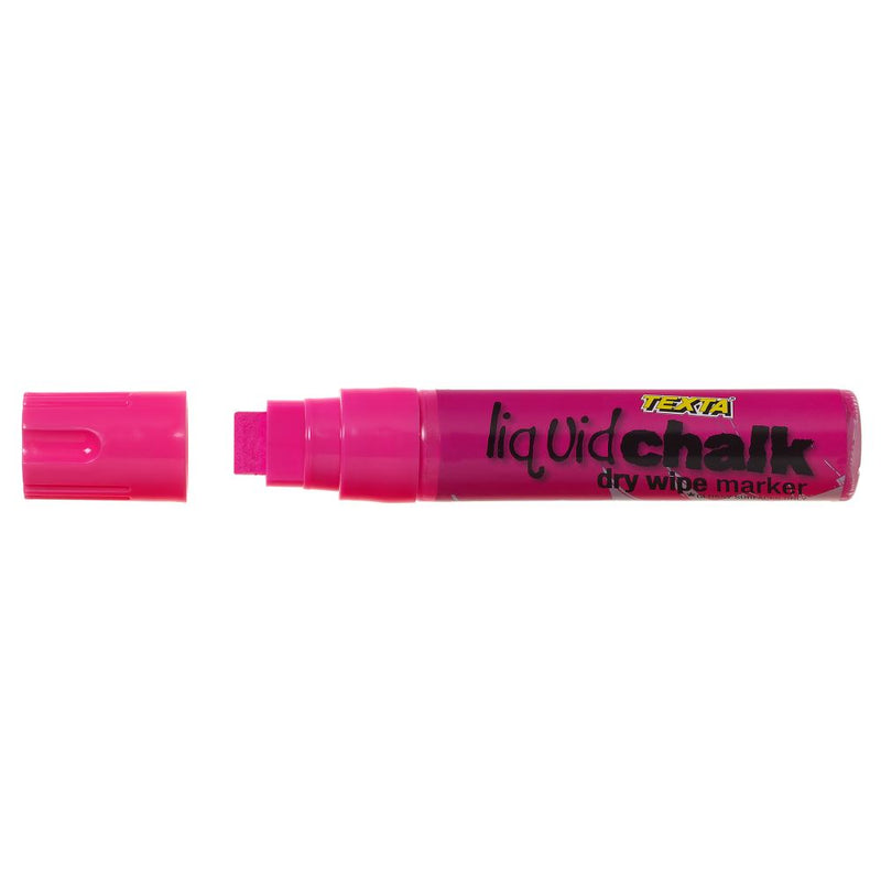 Texta Liquid Chalk Marker Dry Wipe Pink