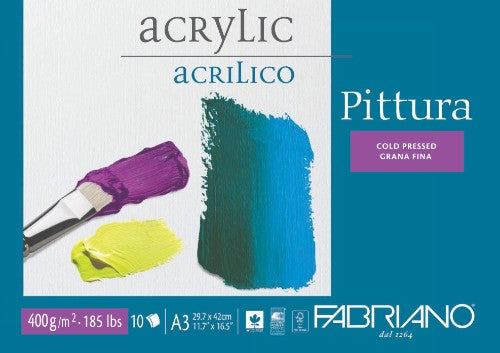 Fabriano Acrylic Pads - A3