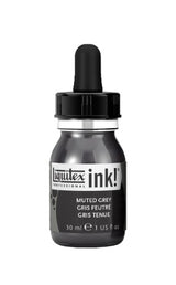 Liquitex Acrylic Inks - Muted Collection Grey 505 30ml