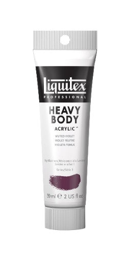 Liquitex Heavy Body Acrylic 59ml - Muted Collection Violet (502)