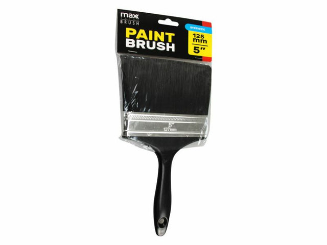Premium synthetic paint brush, 125mm, pack of 12, ideal for smooth finishes on all surfaces, durable and versatile for any project.