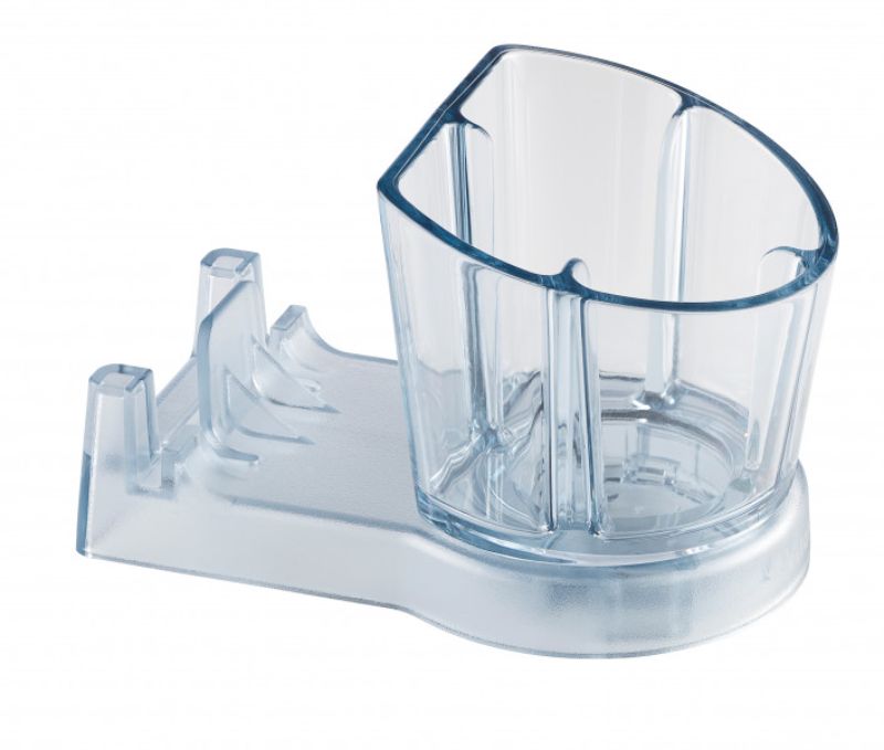 Vitamix Explorian Tamper Holder in BPA-free plastic, designed for seamless blending of smoothies and whole foods.