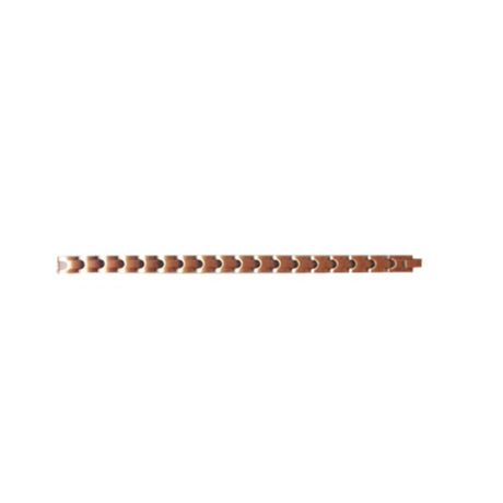 Elegant 8.5-inch magnetic copper link bracelet designed for comfort, style, and potential joint pain relief.