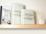 Profile - Spring Leaves Large Slip-In Photo Album with elegant cover, holds 500 photos in protective slip-in pockets.