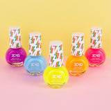 Vibrant 5-pack neon nail polish for eye-catching manicures, perfect for festivals and everyday wear.