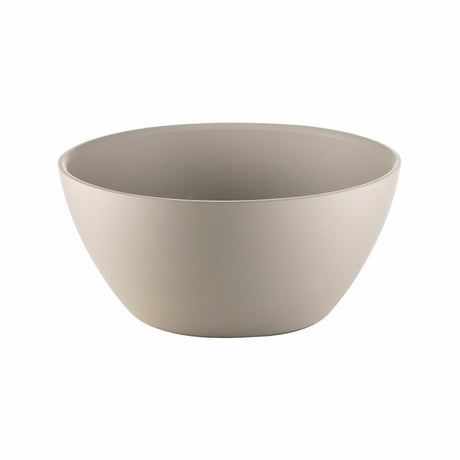 Guzzini My Fusion Bowl in sand, 16x7.4cm, perfect for salads and snacks, combining elegance with functionality.