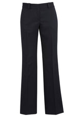 Ladies navy hipster fit pants by Biz Collection, offering comfort and style with breathable fabric in sizes 4-24 AUS/NZ.