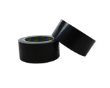 Durable black packaging tape (48mm x 66m) with strong adhesion, low noise release, and ideal for printing.