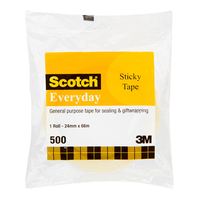 3M Scotch Everyday Tape 500 24mm x 66m