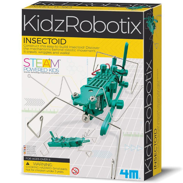 Educational STEM kit by 4M, designed for kids to explore insects and create a bug hotel for hands-on learning.