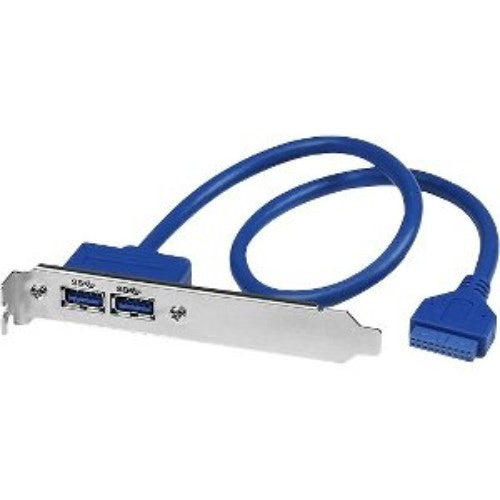 Data Transfer Cable featuring 2 USB 3.0 A Female ports for enhanced connectivity and fast data transfer up to 5Gbps.