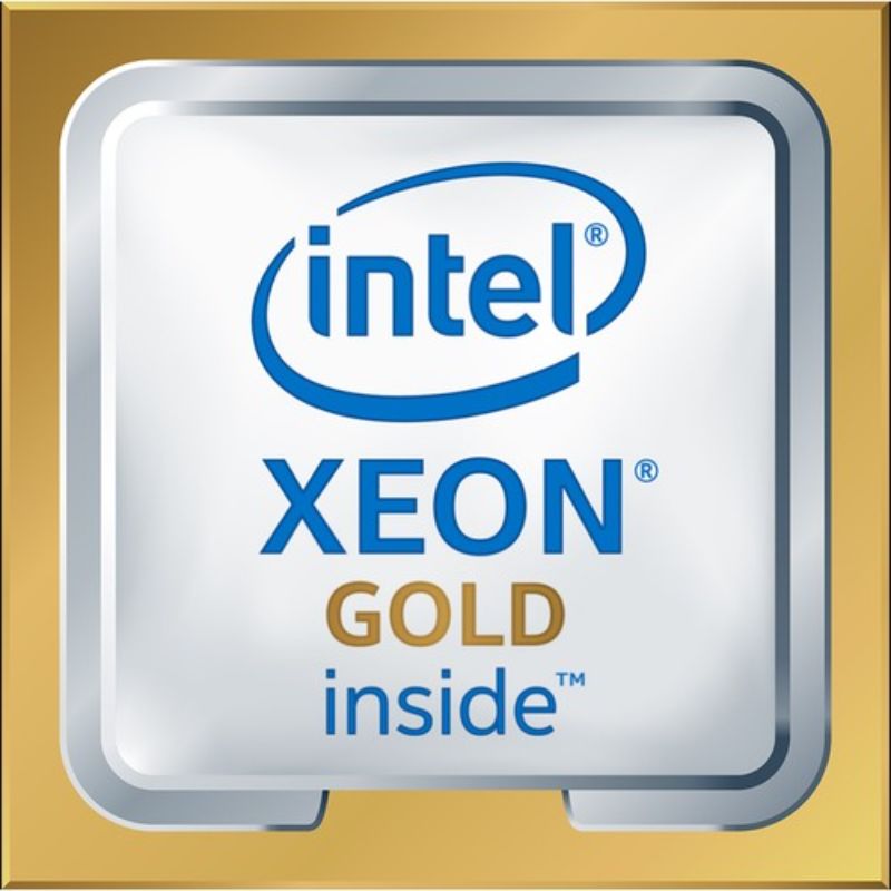 Intel XEON GOLD 6128 CPU with 3.40GHz speed, 19.25MB cache, 6 cores, and 12 threads for high-performance computing.