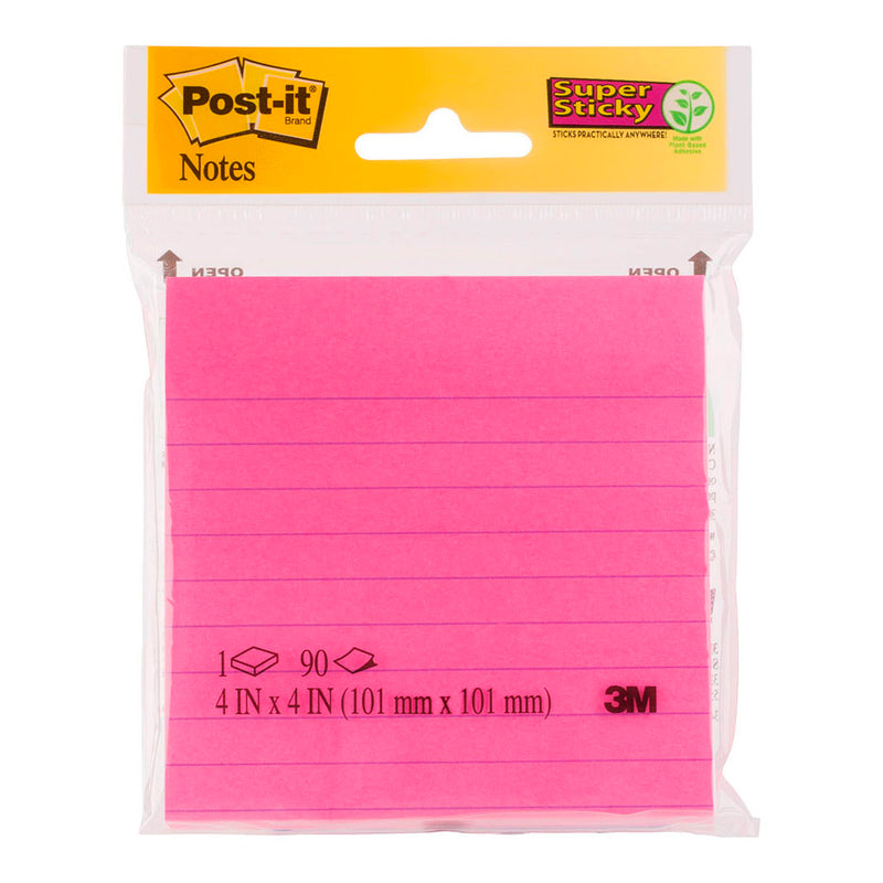 3M Post-it Jaipur/Capetown Lined Notes  4490-SSMX 101mmx101mm