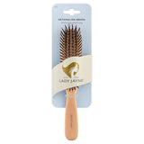 Large Lady Jayne detangling brush designed to smooth frizzy hair and eliminate knots without breakage, suitable for all hair types.