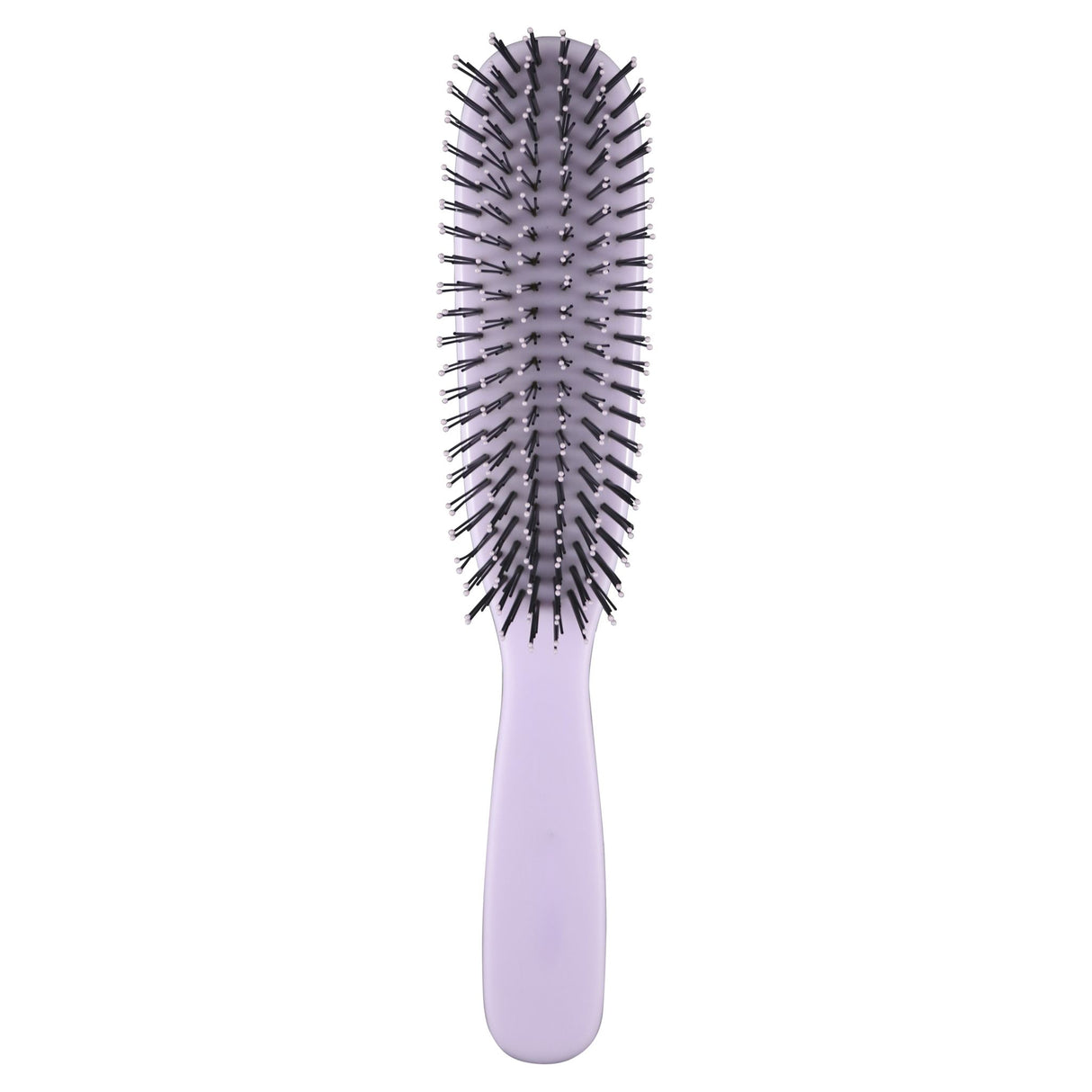 Large Lady Jayne detangling brush, gliding easily through all hair types to smooth frizz and eliminate knots without breakage.