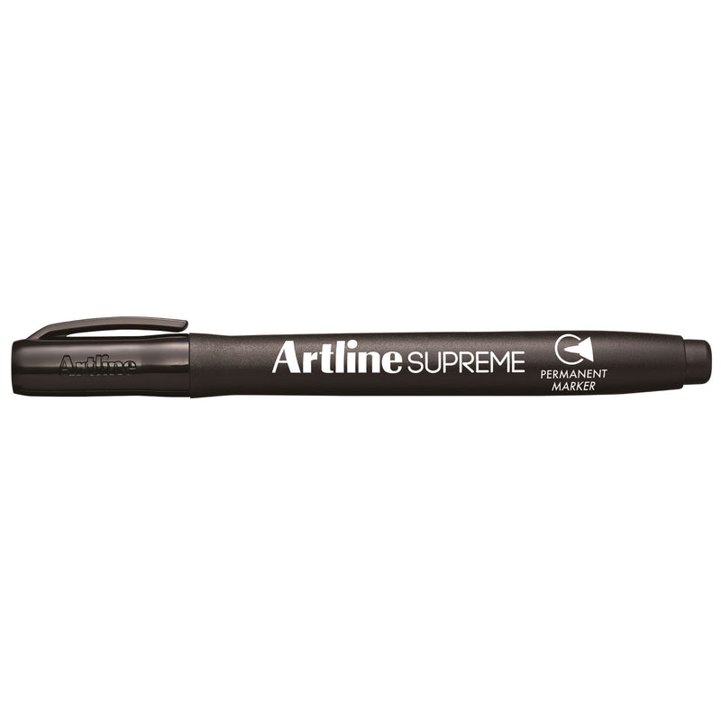 Artline Supreme Permanent Marker Black -12 units