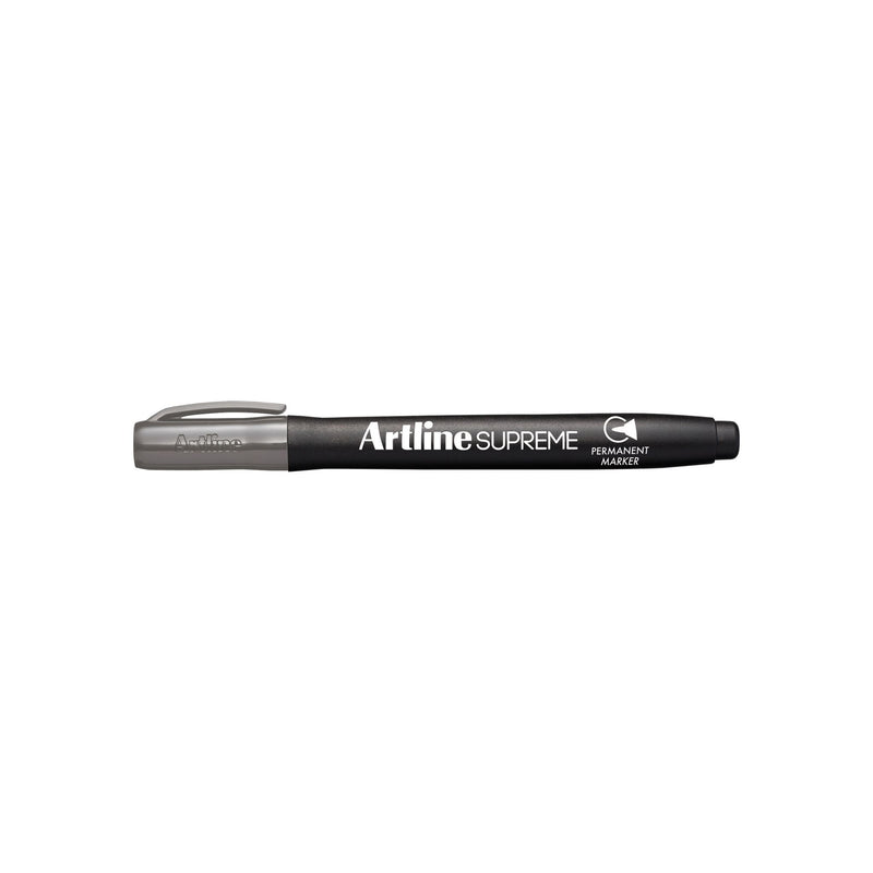 Artline Supreme Permanent Marker Grey -12 units