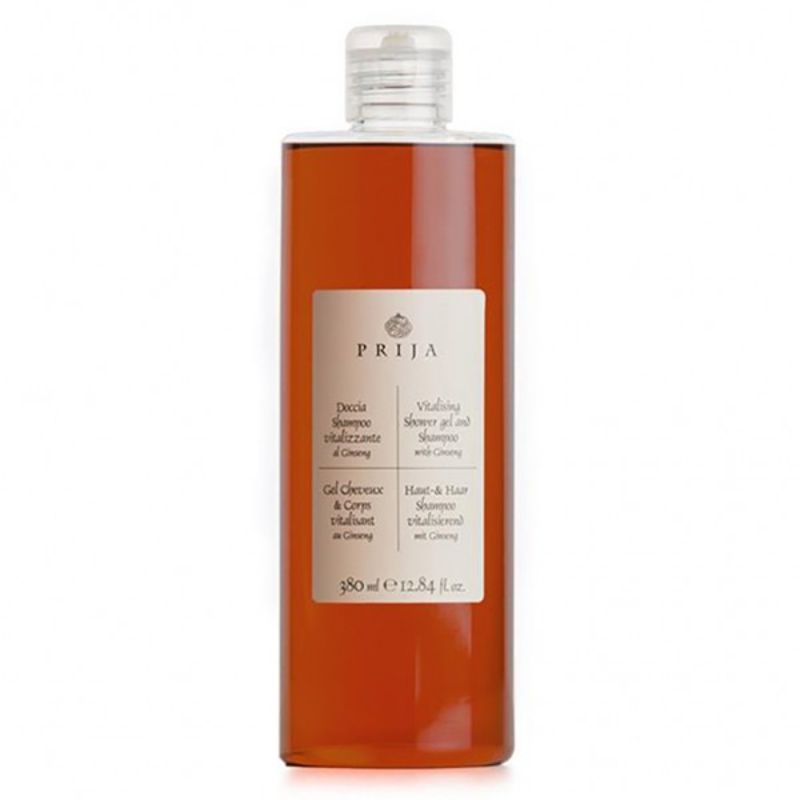 Shower Gel with Shampoo Bottle -Prija (380ml)