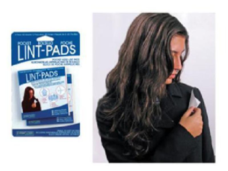 Evriholder Travel Lint Pads with 60 sheets, portable lint remover for quick and easy cleaning of fabrics while traveling.