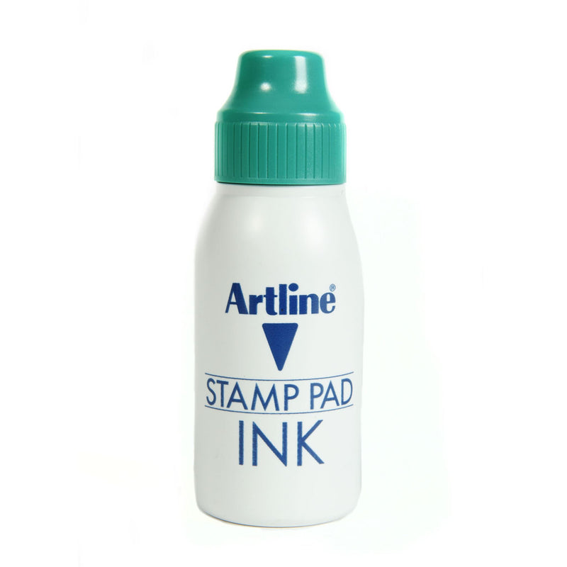 Artline Esa-2n Stamp Pad Ink 50cc Green