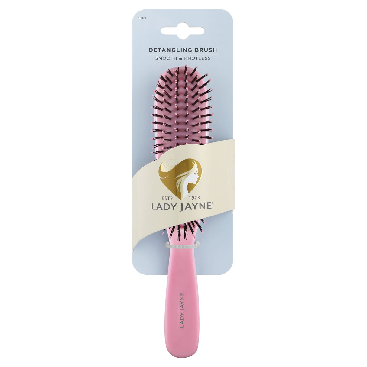 Lady Jayne Smooth & Knotless Detangling Brush Large for smooth, knot-free hair; gentle on all hair types, stylish and practical.