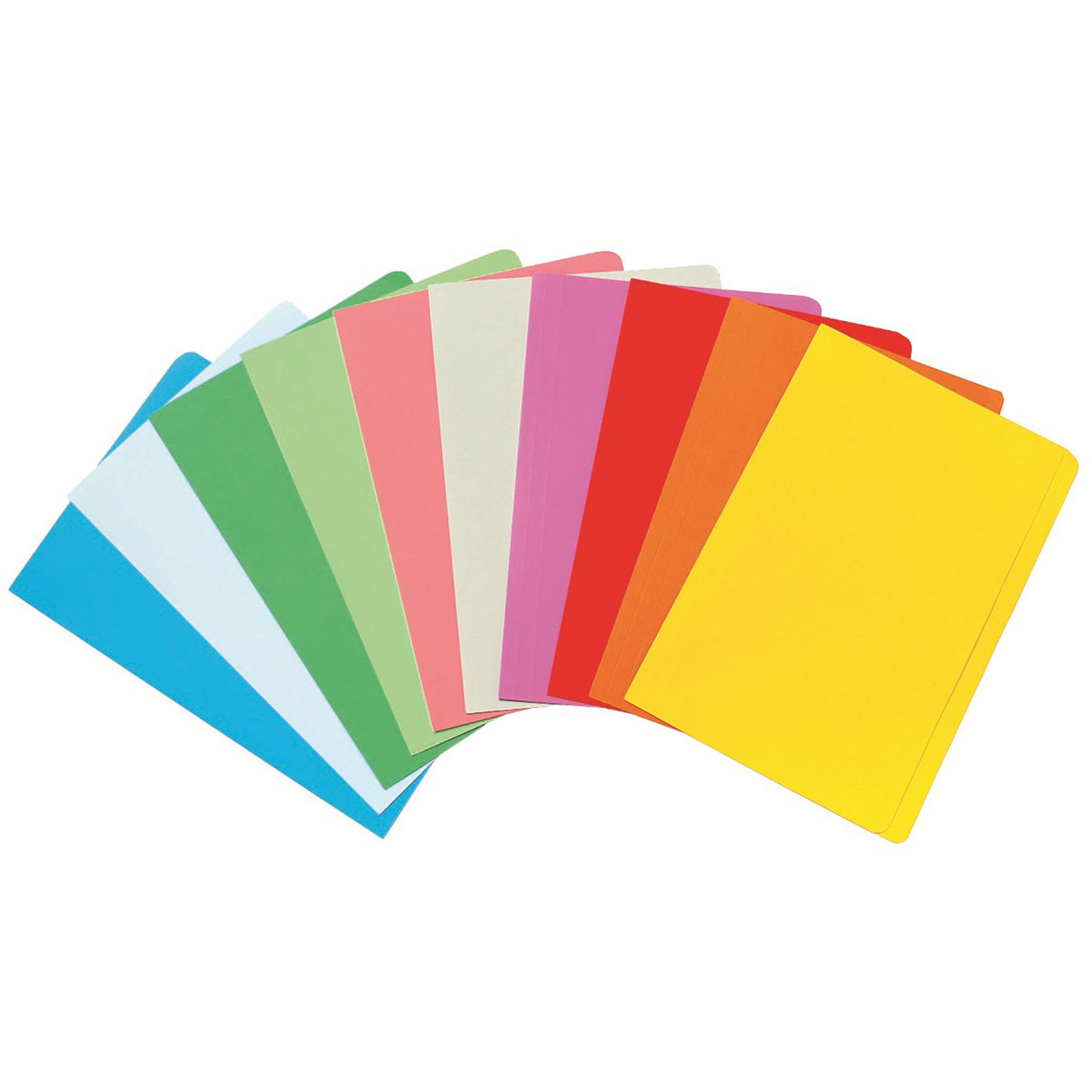 Buff-colored Marbig Manilla Folders A4 Bx100, made from durable manilla board for organizing documents efficiently.