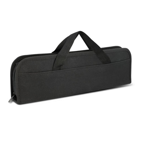 Asada BBQ Set featuring stainless steel tools in a durable 600D polyester case, perfect for grilling enthusiasts.