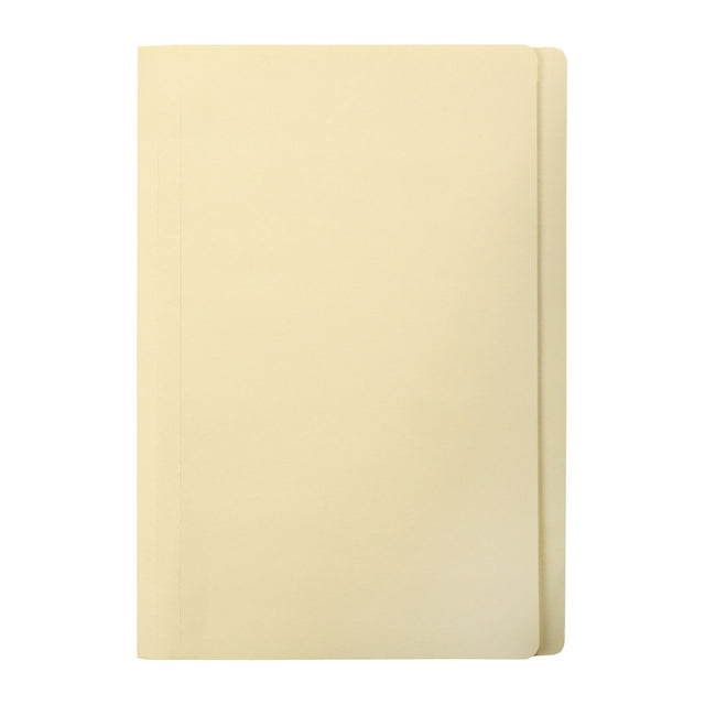 Buff manilla folders pack of 20 for organizing documents, durable with assorted colors for easy categorization.