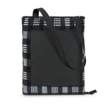Extra-large Dakota Picnic Blanket with soft poly-fleece, waterproof backing, and secure carry handle for outdoor adventures.