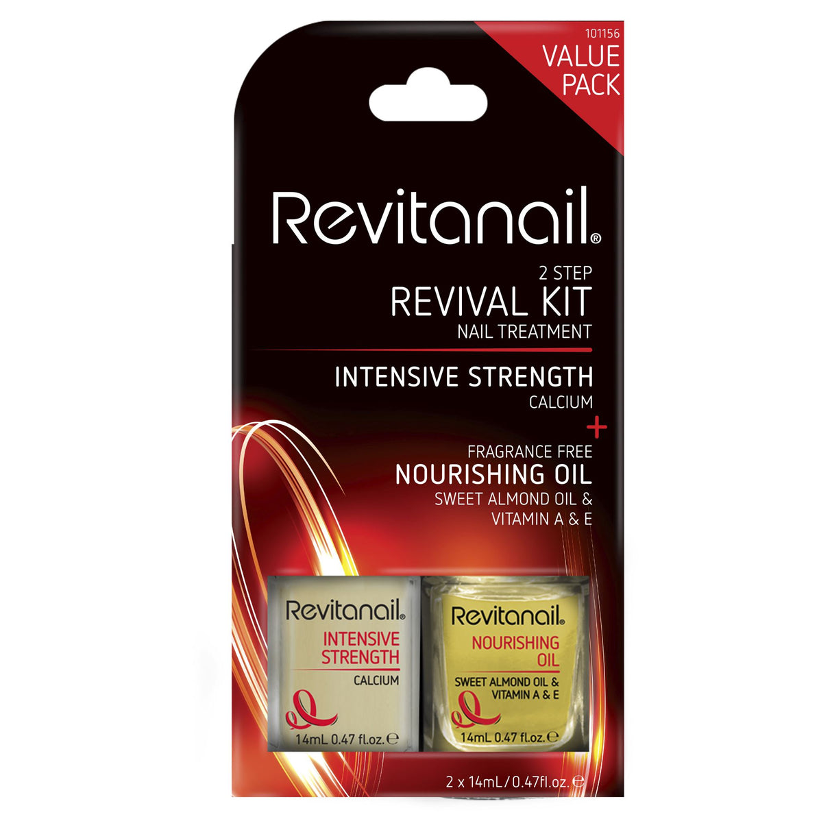 Revitanail 2-Step Revival Kit: comprehensive treatment to heal, strengthen, and nourish weak nails for healthier growth.