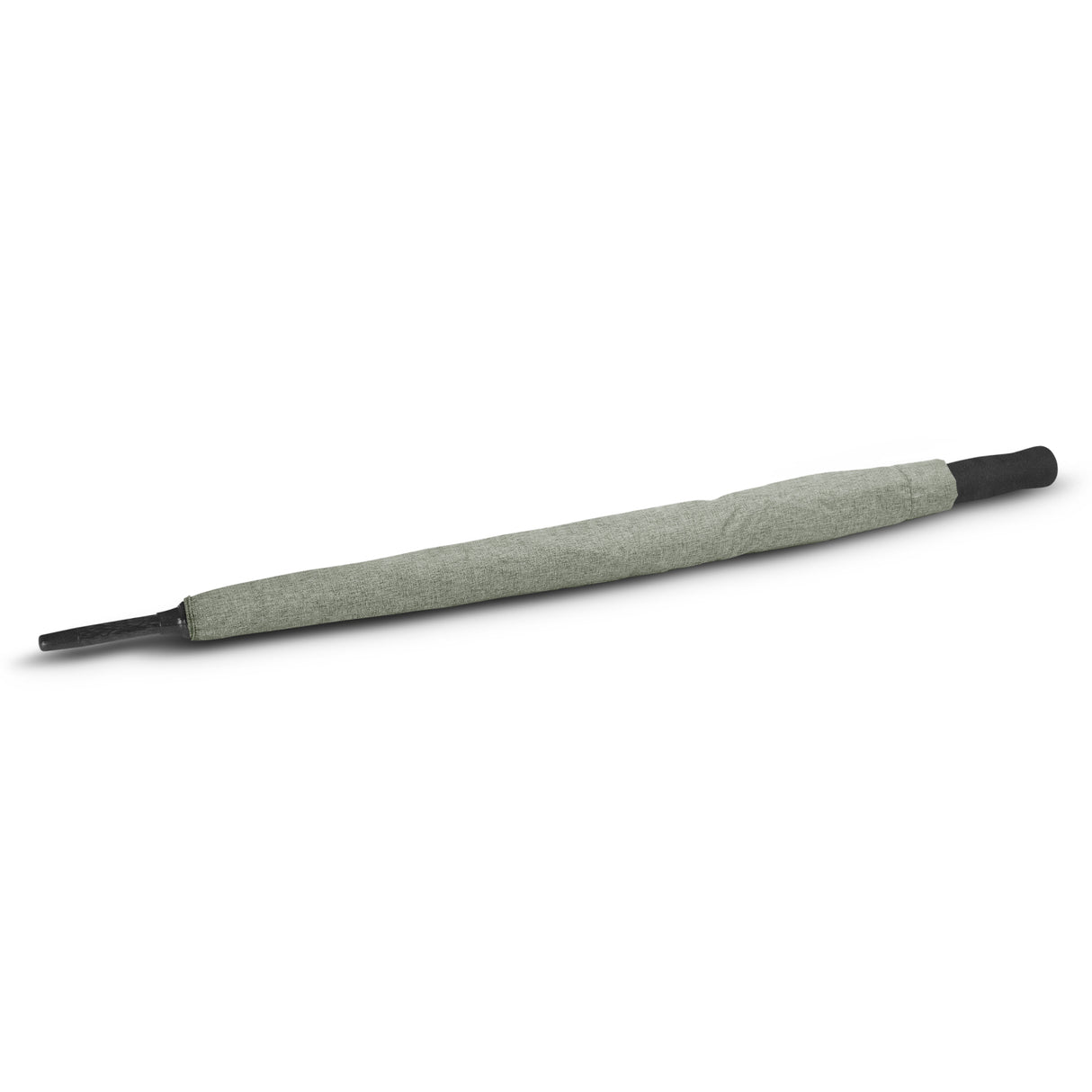 Premium grey automatic opening umbrella with durable heather canopy, fibreglass frame, and comfortable EVA grip.