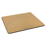 Eco-friendly oakridge mouse mat made of natural cork with a non-slip base, perfect for any desk setup.