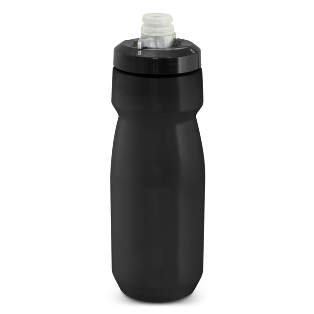 Black 700ml Bike Bottle with easy-squeeze design, high-flow valve, and secure lid for effortless hydration on the go.