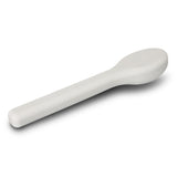 Travel cutlery set of 6 in grey, featuring stainless steel utensils in a BPA-free silicone case for easy transport.