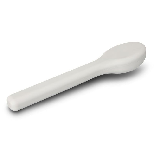Travel cutlery set of 6 in grey, featuring stainless steel utensils in a BPA-free silicone case for easy transport.