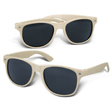 Malibu Basic Natural sunglasses featuring eco-friendly Natura frame, UV 400 lenses, and stylish natural color.