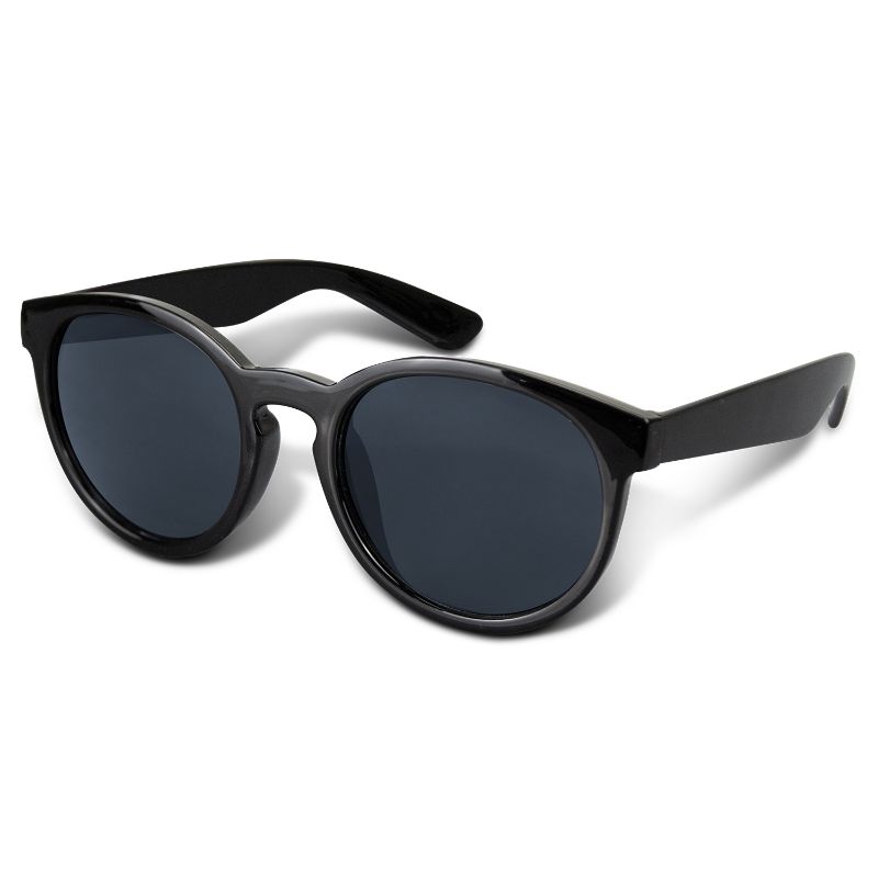 Sleek black Arlo sunglasses with impact-resistant frame and UV 400 lenses, ideal for stylish eye protection and comfort.