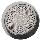 Sleek black Swiss Peak Bass Speaker with robust 3W output, stainless steel body, and Bluetooth 5.0 for enhanced audio experience.
