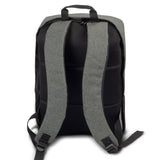 Stylish grey/black Duet Backpack with durable fabric, padded pockets, concealed zip, and comfort straps for everyday use.