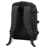 Black Campster Backpack by Smartfox NZ featuring durable 600D polyester, spacious compartments, and adjustable straps for comfort.