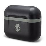 Skullcandy Indy Evo True Wireless Earbuds in Black, delivering crisp sound, 6 hours playtime, IP55 water resistance, and touch controls.