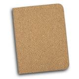 Cork Portfolio - Sakura A4 in natural finish, featuring zippered closure, lined pad, pen holder, and card slots for organization.