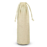Elegant natural cotton gift bags for bottles, eco-friendly and durable, perfect for any occasion, set of 30.