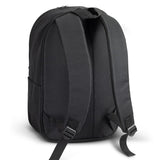 Black Springs Backpack: durable 15L design with padded straps, zippered pockets, and space for a 15-inch laptop or tablet.