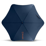 BLUNT Sport Umbrella in Navy/Orange, large, windproof, automatic opening; perfect for outdoor sports and adventures.