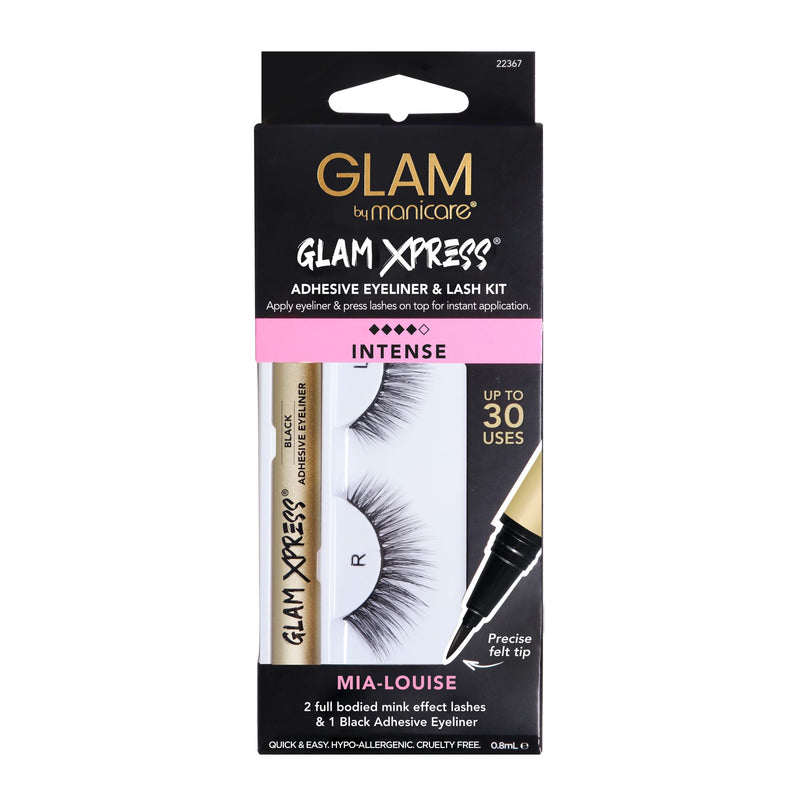 Glam by Manicare 73. mia-louise Glam Xpress® Adhesive Eyeliner & Lash Kit