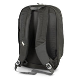 Osprey Arcane Large Day Backpack in black, featuring a padded laptop sleeve, water bottle pocket, and sustainable materials.