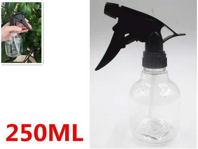 Set of 6 assorted 250ml spray bottles in vibrant colors, ideal for DIY cleaning, gardening, and personal care.