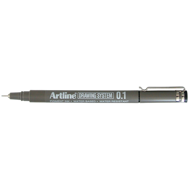 Artline 231 Drawing System Pen 0.1mm Black -12 units